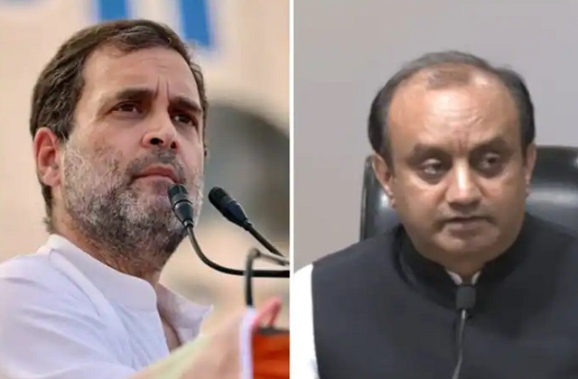 महात्मा गांधी की कांग्रेस से बहुत बौनी हो गई है राहुल गांधी की कांग्रेस: सुधांशु त्रिवेदी