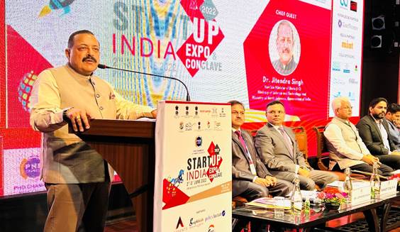 पीएम मोदी से मिले प्रोत्साहन से भारत में स्टार्टअप्स की संख्या 8 साल के दौरान 2022 में बढ़कर 70,000 हो गई है- डॉ. जितेंद्र सिंह