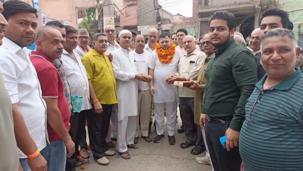 वार्ड 7 एनआईटी विधानसभा के सारन स्कूल रोड का काम शुरू- विधायक नीरज शर्मा