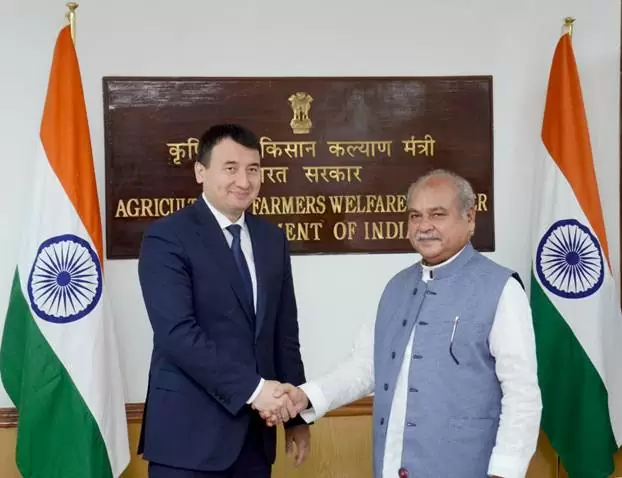उज़्बेकिस्तान और भारत के बीच काफी अच्छे राजनयिक व व्यापारिक संबंध है- नरेंद्र सिंह तोमर