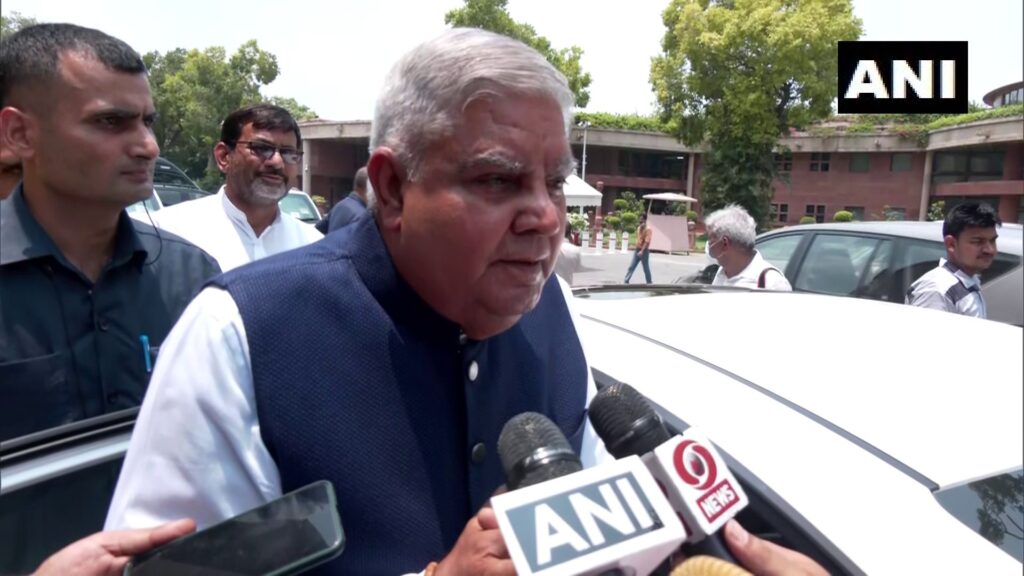 एनडीए उम्मीदवार जगदीप धनखड़ ने दाखिल किया नामांकन, बोले- ‘मैंने कभी सपने भी नहीं सोचा था कि