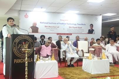 भारत के वस्त्र उद्योग को सशक्त बनाने के लिए फैशन उद्योग के लिए 5-एफ है- पीयूष गोयल