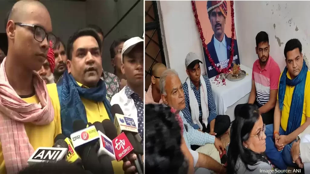 भाजपा नेता कपिल मिश्रा ने कन्हैयालाल के परिवार को मदद स्वरूप दिए 1 करोड़ 70 लाख रुपये..