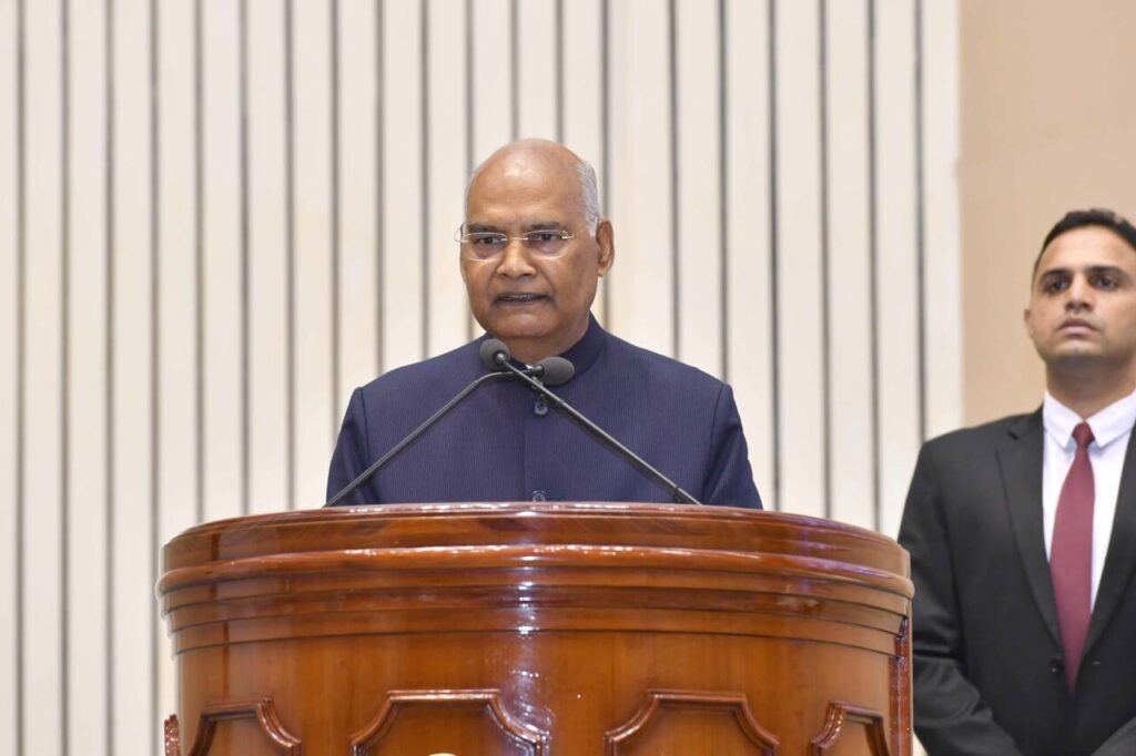 हमारे देश का भविष्य युवाओं के उद्यम और दृढ़ संकल्प पर निर्भर करता है: राष्ट्रपति कोविंद