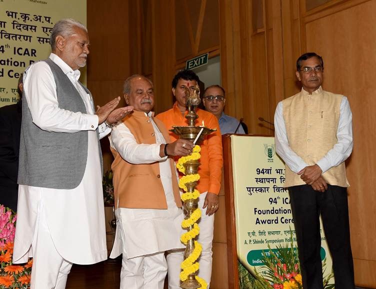 पीएम के नेतृत्व में सामूहिक प्रयासों से लाखों किसानों की दोगुनी से अधिक हुई आय: नरेंद्र सिंह तोमर