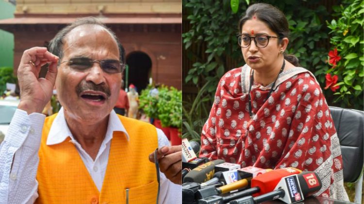 अधीर रंजन चौधरी ने राष्ट्रपति को लेकर की गई टिप्पणी पर मांगी माफी, स्मृति ईरानी पर लगाया आरोप