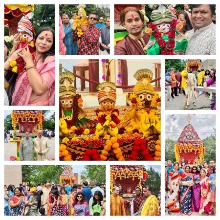 रोड्स आइलैंड में बड़ी धूमधाम से मनाया गया भगवान जगन्नाथ की रथ यात्रा उत्सव