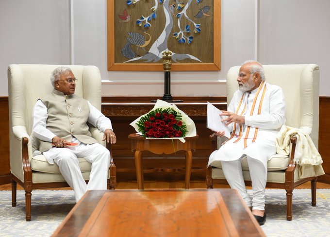 मध्य प्रदेश, मणिपुर और पश्चिम बंगाल के राज्यपालों ने प्रधानमंत्री से की मुलाकात