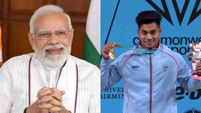 प्रधानमंत्री मोदी ने राष्ट्रमंडल खेल 2022 में स्वर्ण पदक जीतने पर भारोत्तोलक अचिंत शिउली को दी बधाई