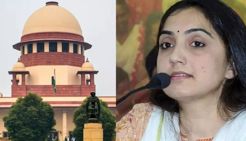 नुपूर शर्मा को बड़ी राहत, सुप्रीम कोर्ट से सभी एफआईआर दिल्ली ट्रांसफर करने का दिया आदेश
