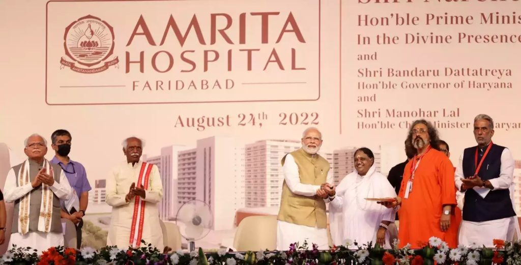 “अम्मा प्रेम, करुणा, सेवा और त्याग की प्रतिमूर्ति हैं। वह भारत की आध्यात्मिक परंपरा की वाहक हैं”- पीएम मोदी