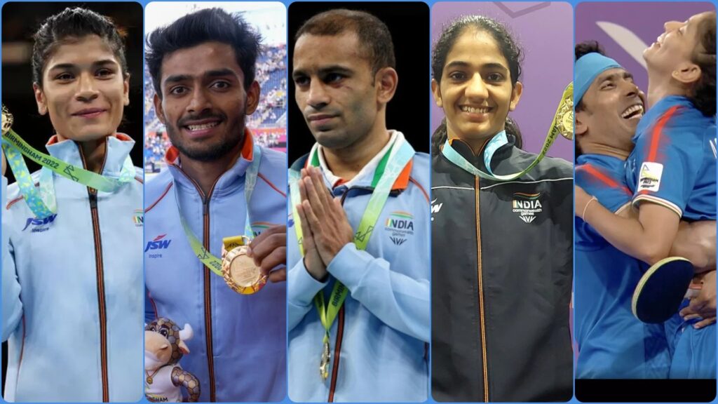 राष्ट्रमंडल खेल 2022 के 10वें दिन भारत ने जीते 5 स्वर्ण, 4 रजत और 6 कांस्य समेत 15 पदक