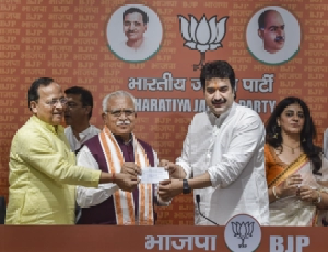 भाजपा में शामिल हुए कुलदीप बिश्नोई, हरियाणा से चार बार विधायक और दो बार सांसद रहे है पूर्व कांग्रेस नेता