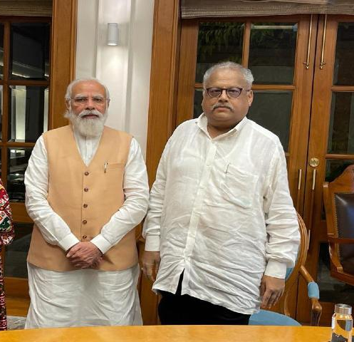 प्रधानमंत्री मोदी ने प्रसिद्ध स्टॉक निवेशक राकेश झुनझुनवाला के निधन पर व्यक्त किया शोक