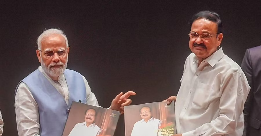 पीएम मोदी ने नायडू को लिखा विदाई पत्र, कहा- ‘आपकी ऊर्जा संक्रामक है’
