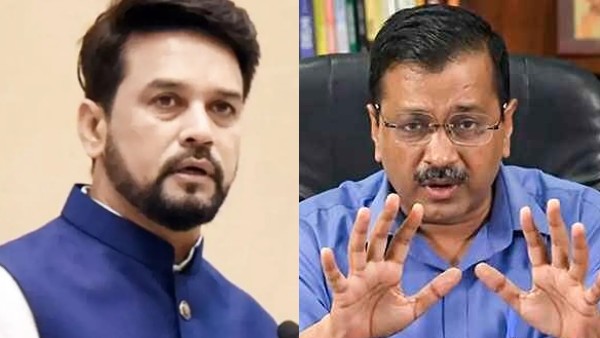 सीबीआई रेड के बाद आमने सामने आई बीजेपी और आप, अनुराग ठाकुर ने केजरीवाल को दिया खुला चैलेंज