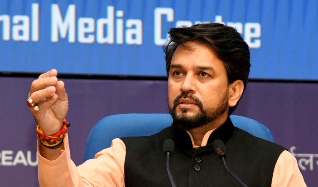 केजरीवाल ‘झूठ मंत्री’है और जनता में भय फैलाते हैं- अनुराग ठाकुर