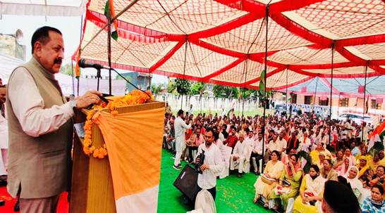 पाकिस्तानी शरणार्थियों ने नए भारत के निर्माण में अपना योगदान दिया है- केंद्रीय मंत्री डॉ. जितेंद्र सिंह