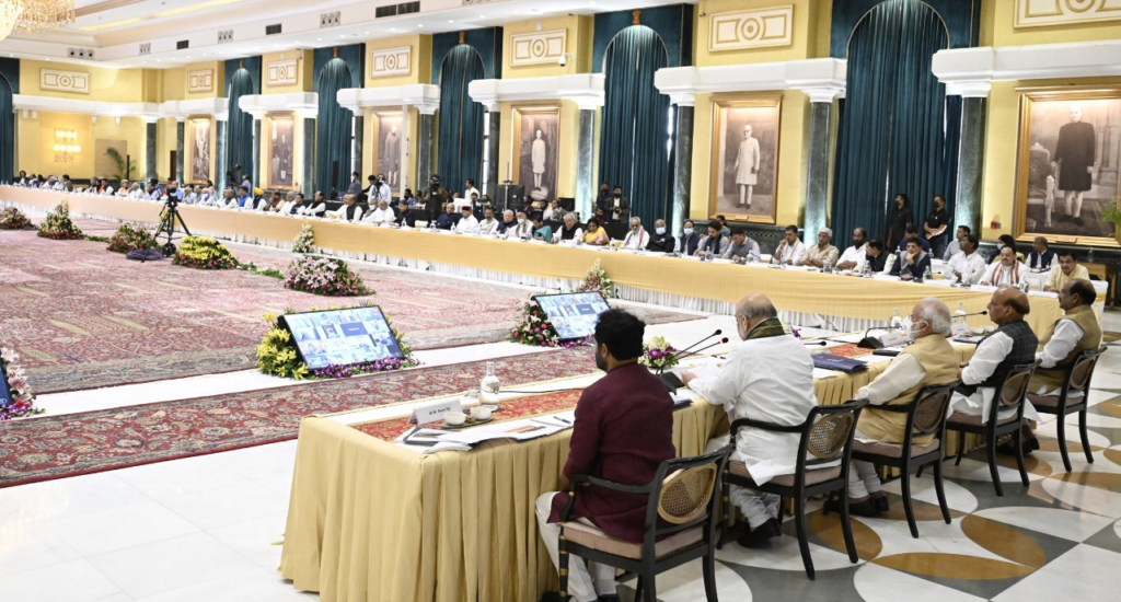 आजादी के अमृत महोत्सव की तीसरी राष्ट्रीय कार्यकारिणी की बैठक में शामिल हुई राज्यपाल उइके