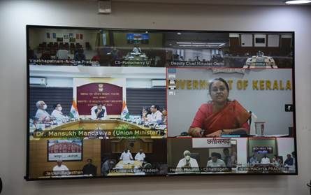 आइए हम पीएमजेएवाई के तहत स्वास्थ्य सेवाओं के लिए सभी पात्र लाभार्थियों को शीघ्रता से कवर करें: डॉ मनसुख मांडविया