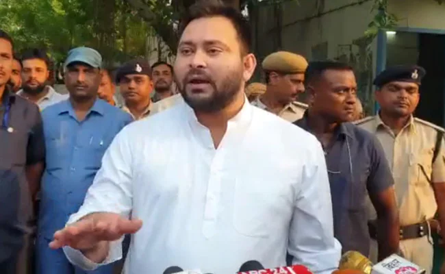 महागठबंधन के बाद बोले तेजस्वी- ‘बीजेपी जिसके साथ रहती है, उसे खत्म करने की कोशिश करती है’