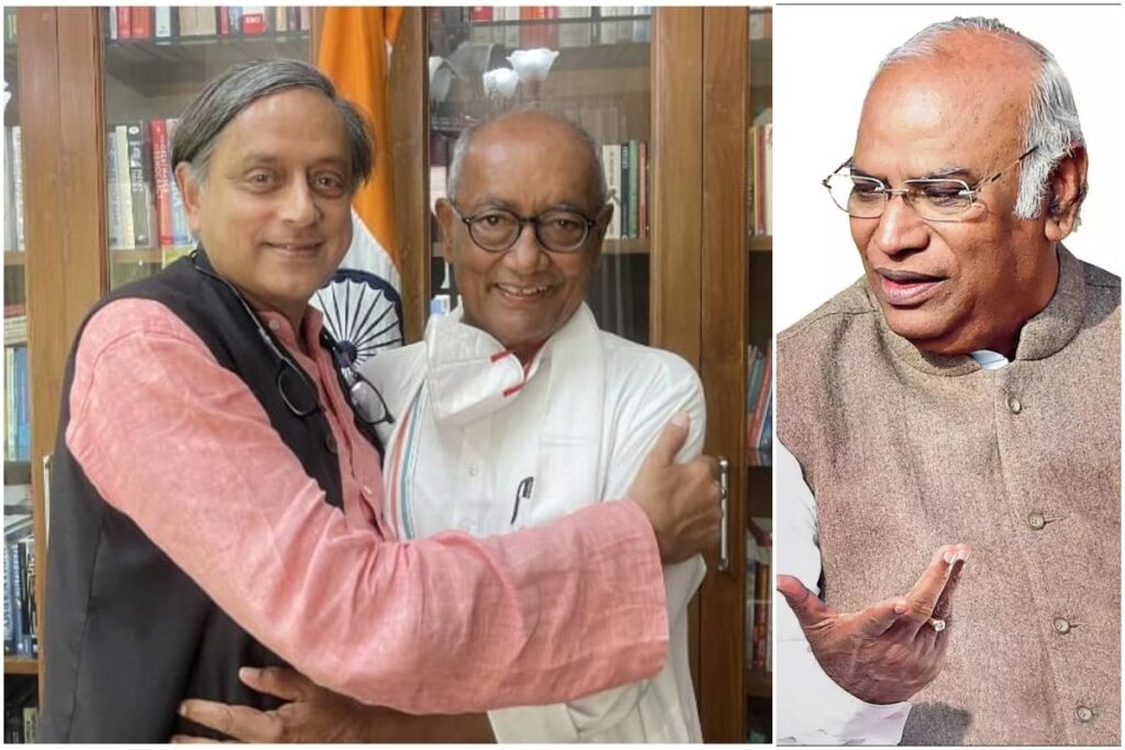 कांग्रेस अध्यक्ष चुनाव में नामांकन का आज आखिरी दिन: शशि थरूर और दिग्विजय सिंह के बाद मल्लिकार्जुन खड़गे की एंट्री की अटकलें तेज