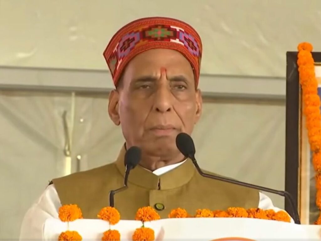 शांतिप्रिय भारत को युद्ध से डरने वाला समझने की गलती नहीं करनी चाहिए- राजनाथ सिंह