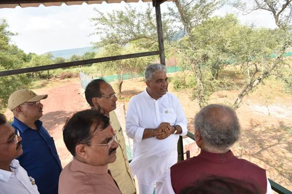 चीतों की वापसी एक ऐतिहासिक कदम: भुपेंद्र यादव
