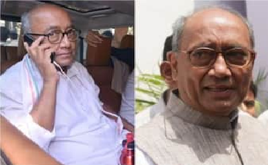 दिग्विजय सिंह ने पार्टी अध्यक्ष पद के लिए नामांकन दाखिल करने का फैसला लिया ,आज पहुंचेंगे दिल्ली