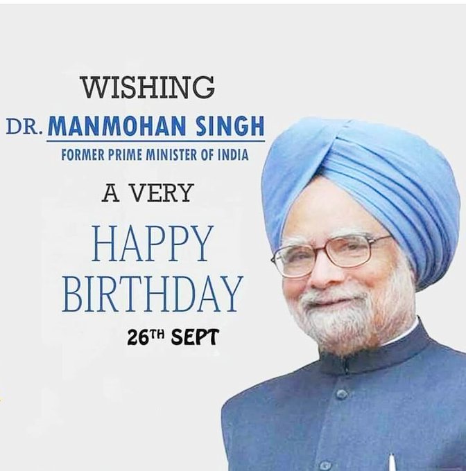 पीएम मोदी ने पूर्व प्रधानमंत्री मनमोहन सिंह को दी जन्मदिन की बधाई