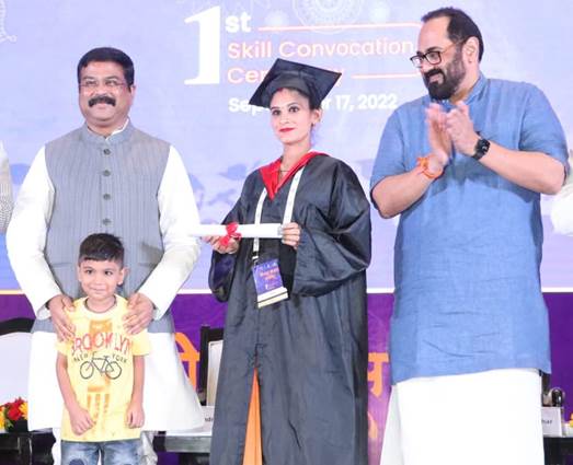 औद्योगिक प्रशिक्षण संस्थान के 9 लाख से अधिक छात्रों के कौशल दीक्षांत समारोह के अवसर पर आज इतिहास रचा गया है- पीएम मोदी