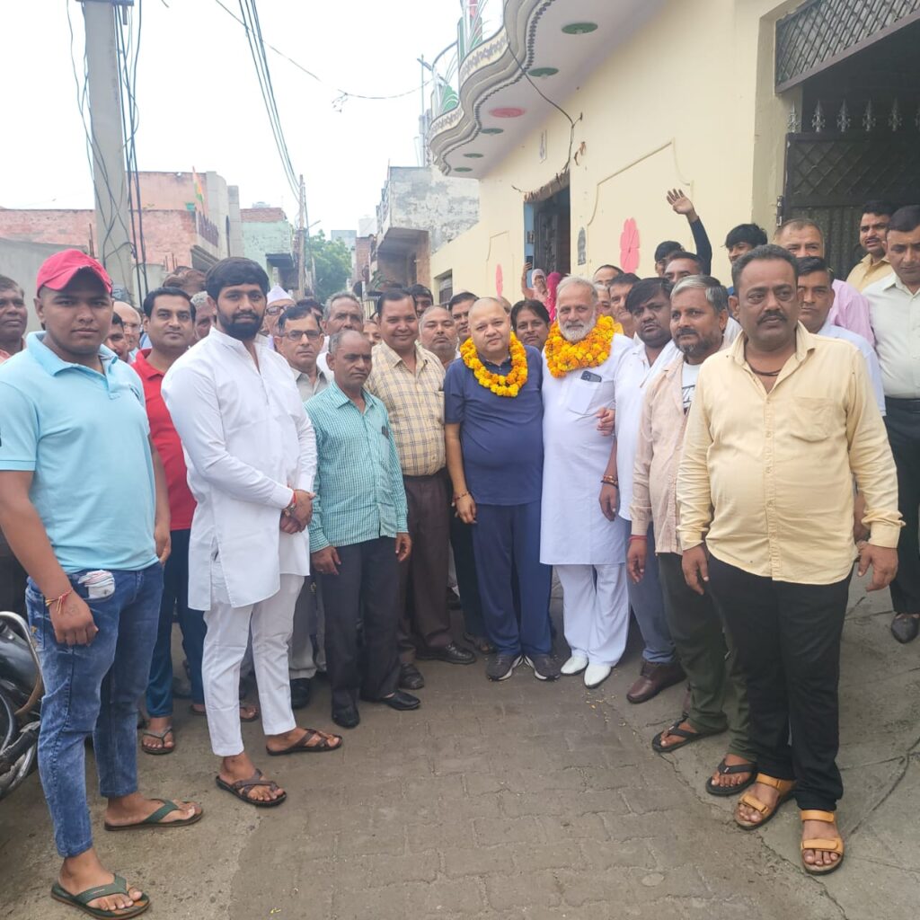 “नीरज शर्मा जिंदाबाद” के नारों से गूंजा एनआईटी विधानसभा का वार्ड-9