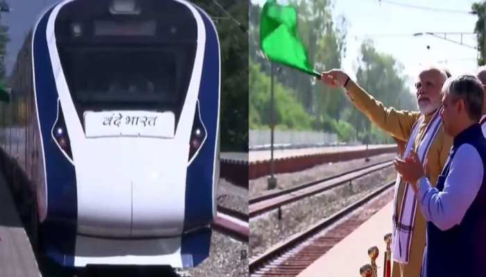 प्रधानमंत्री मोदी ने हिमाचल प्रदेश के ऊना से नई दिल्ली के लिए वंदे भारत एक्सप्रेस को हरी झंडी दिखाई