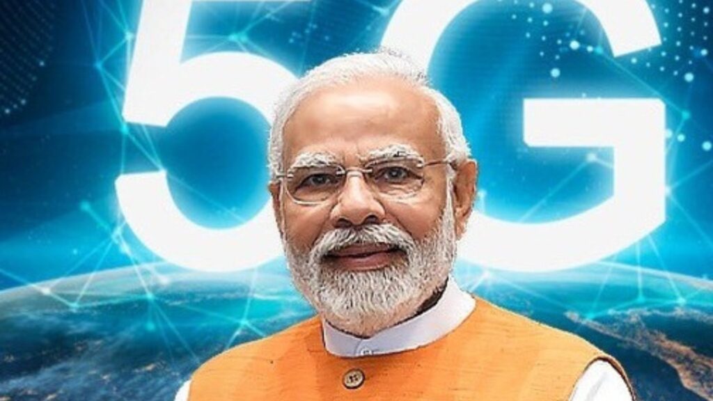 “5जी के साथ भारत पहली बार टेलीकॉम टेक्नॉलजी में ग्लोबल स्टैंडर्ड तय कर रहा है”- पीएम मोदी