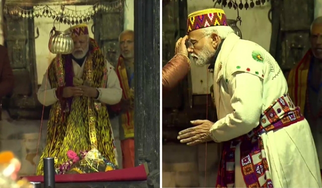 केदारनाथ पहुंचे पीएम मोदी बदरीनाथ मंदिर में की पूजा-अर्चना, विकास कार्यों का लेंगे जायजा