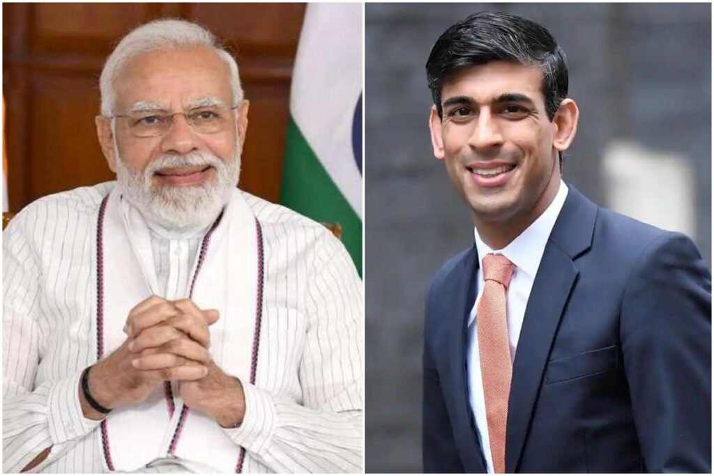 प्रधानमंत्री ने यूनाइटेड किंगडम के प्रधानमंत्री के रूप में कार्यभार संभालने पर ऋषि सुनक से बात की
