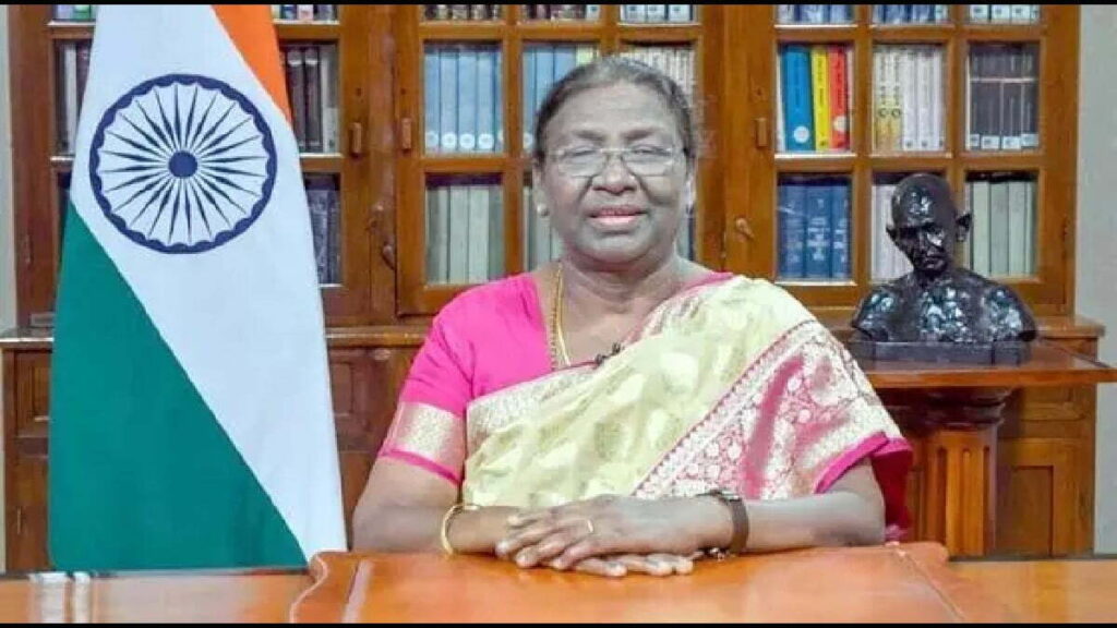 राष्ट्रपति मुर्मू ने दीपावली पर देशवासियों को दी शुभकामनाएं