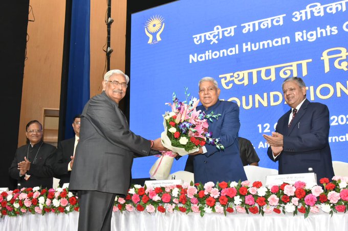 लोकतंत्र के फलने-फूलने और समावेशी विकास के लिए मानवाधिकार सर्वोत्कृष्ट हैं – उपराष्ट्रपति धनखड़