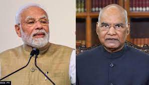 प्रधानमंत्री मोदी ने पूर्व राष्ट्रपति कोविंद को उनके 77वें जन्मदिन पर दी बधाई