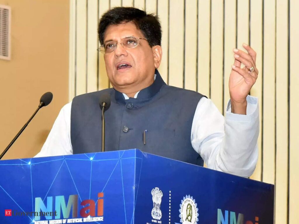 सरकार एआई का उपयोग अपने काम करने के तरीके को फिर से परिभाषित करने के लिए कर रही है- पीयुष गोयल