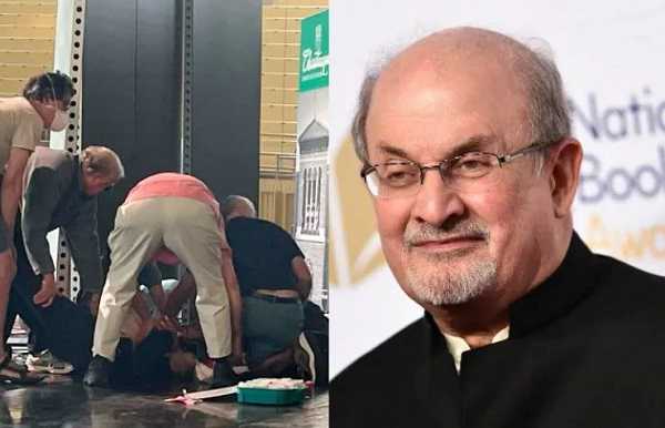 भारतीय मूल के ब्रिटिश लेखक सलमान रुश्दी का एक हाथ हुआ खराब, एक आंख की रोशनी भी गई
