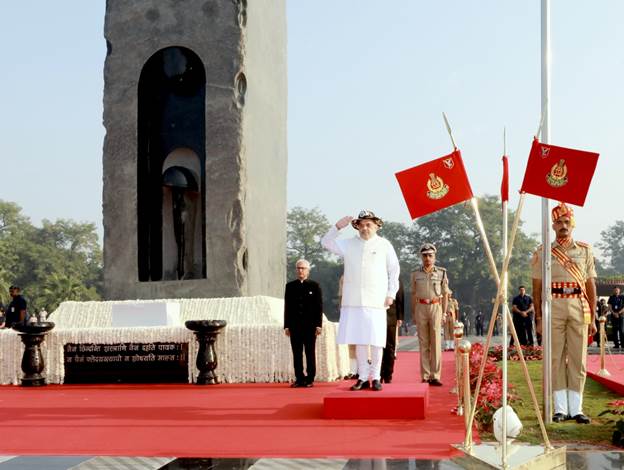 देश की रक्षा के लिए दिया गया जवानों का बलिदान व्यर्थ नहीं जाएगा और भारत इसी प्रकार से विकास के रास्ते पर आगे बढ़ता रहेगा- अमित शाह