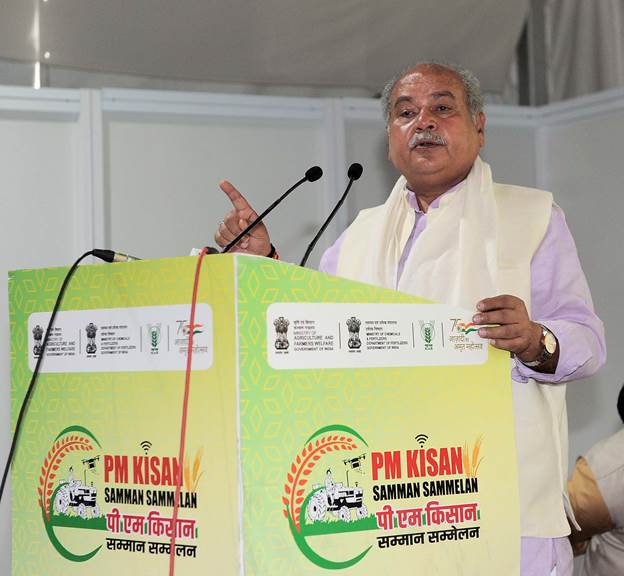 एग्री स्टार्टअप्स की सफल पहलों को बढ़ाने 500 करोड़ रु. का एक्सीलरेटर प्रोग्राम शुरू किया जाएगा- नरेंद्र सिंह तोमर