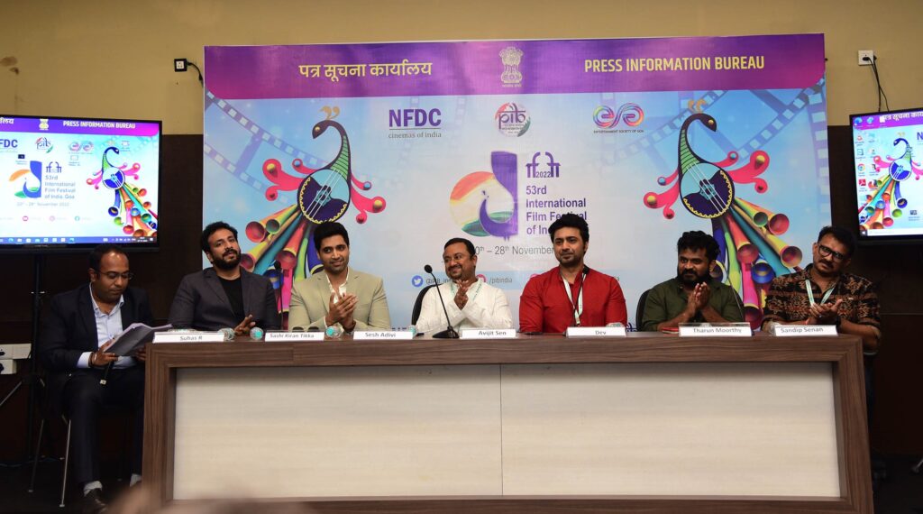 आईएफएफआई 53 इंडियन पैनोरमा फिल्म मेजर ने एनएसजी स्पेशल एक्शन ग्रुप कमांडो एवं 26/11 आतंकी हमले के बलिदानी को भावभीनी श्रद्धांजलि दी