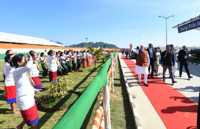 महान राज्य अरुणाचल प्रदेश के लिए काम करना और इसकी वास्तविक क्षमता का अनुभव कराने में सहायता करना सम्मान की बात है: प्रधानमंत्री