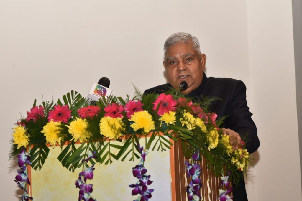 भारत दुनिया का देदीप्यमान नक्षत्र है, आइए भारत के उदय पर गर्व करें- उपराष्ट्रपति जगदीप धनखड़