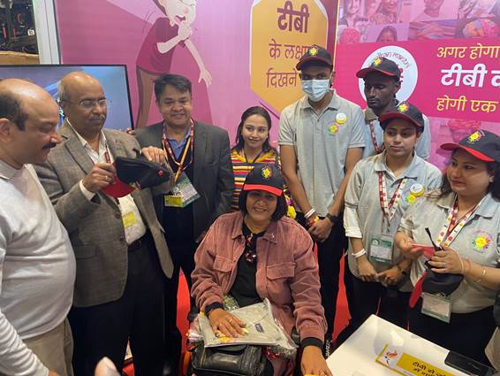 पद्म श्री एवं खेल रत्न अर्जुन पुरस्कार से सम्मानित डॉ. (एचसी) दीपा मलिक नि-क्षय मित्र और क्षयरोग (टीबी) मुक्त भारत अभियान की राष्ट्रीय दूत बनीं