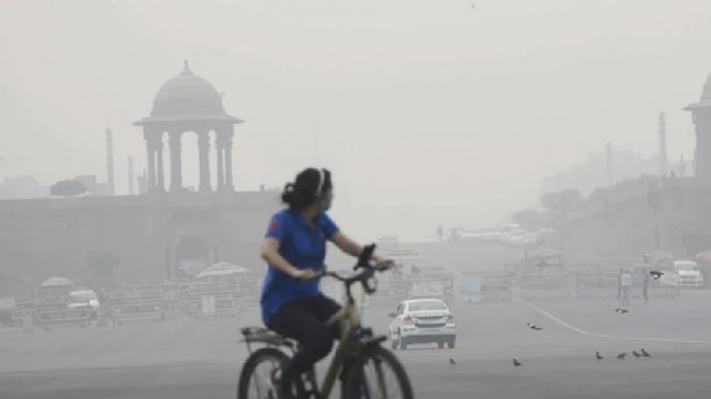 राजधानी दिल्ली में हवा जहरीली, सांस लेना हुआ मुश्किल, पर्यावरण मंत्री ने वर्क फ्राम होम के लिए की अपील
