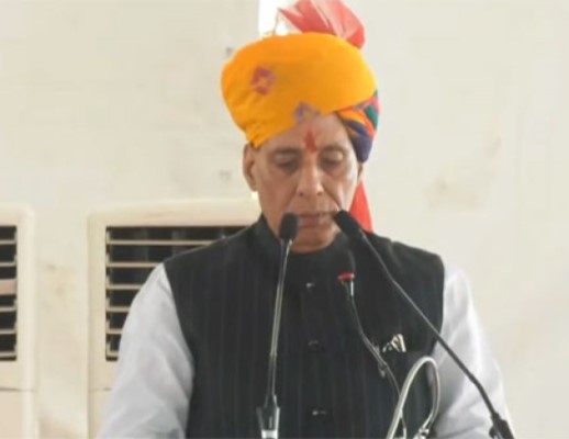 हम शांति में विश्वास रखते हैं लेकिन उकसाए जाने पर मुंहतोड़ जवाब देंगे- रक्षा मंत्री राजनाथ सिंह
