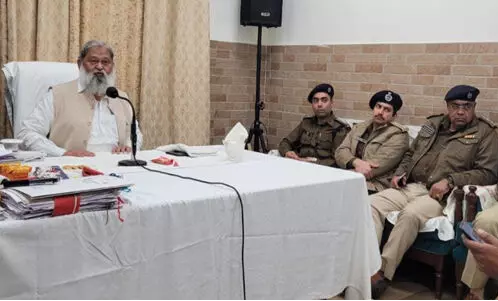 गुस्ताखी माफ़ हरियाणा:कैथल के एस पी को अनिल विज की फटकार
